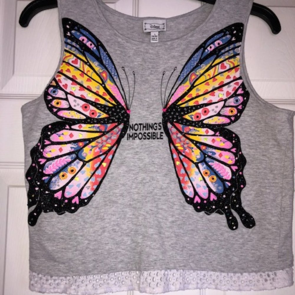 Disney Cropped Tank Top